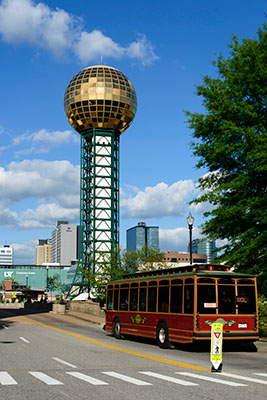 Sunsphere in Knoxville, TN